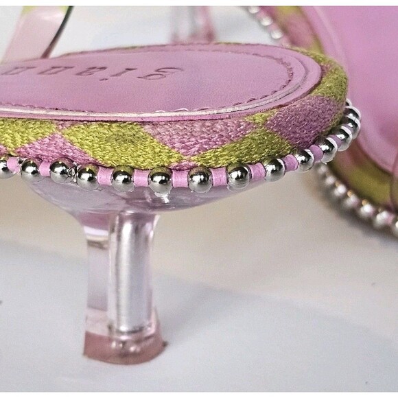 GIANNI BINI EMBELLISHED SANDALS SIZE 7.5 NEVER WORN - Picture 11 of 14